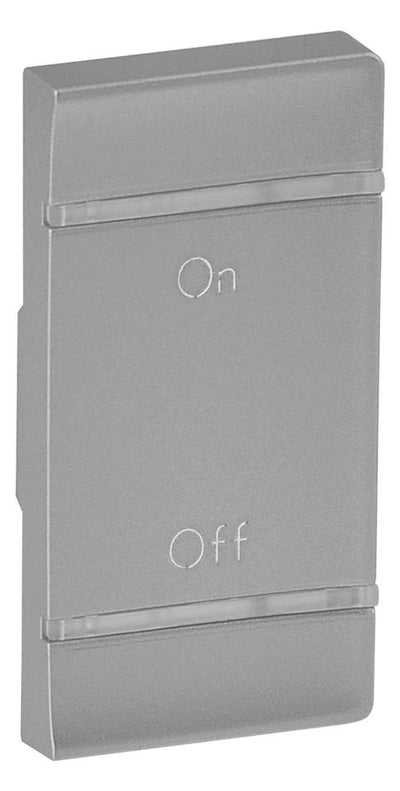 Legrand 755577 Wippe 1M rechts ON-OFF Valena Life Aluminium