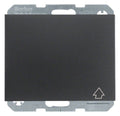 Berker 47517106 Steckdose SCHUKO+Klappd. u.erh.BS K.1 anthrazit matt
