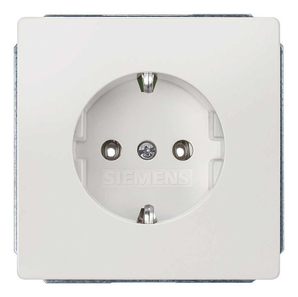 Siemens 5UB1828 DELTA style rot SCHUKO Steckdose 10/16A 250V