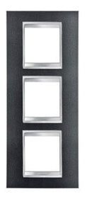 GEWISS GW16227VA Abdeckrahmen LUX International 2+2+2M vert. Schiefer