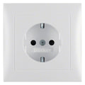 Berker 47229909 Steckdose SCHUKO m.Abdeckpl. u.erh.BS S.1 polarweiß matt