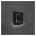 Legrand 079111L MSC Wechselschalter 10A (SL) 2-modulig beleuchtbar schwarz