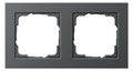 GIRA 021223 Abdeckrahmen 2fach E2 Anthrazit