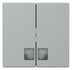 Mert 437560 Wippe f.Serienschalter m.Fenster aluminium M-PLAN