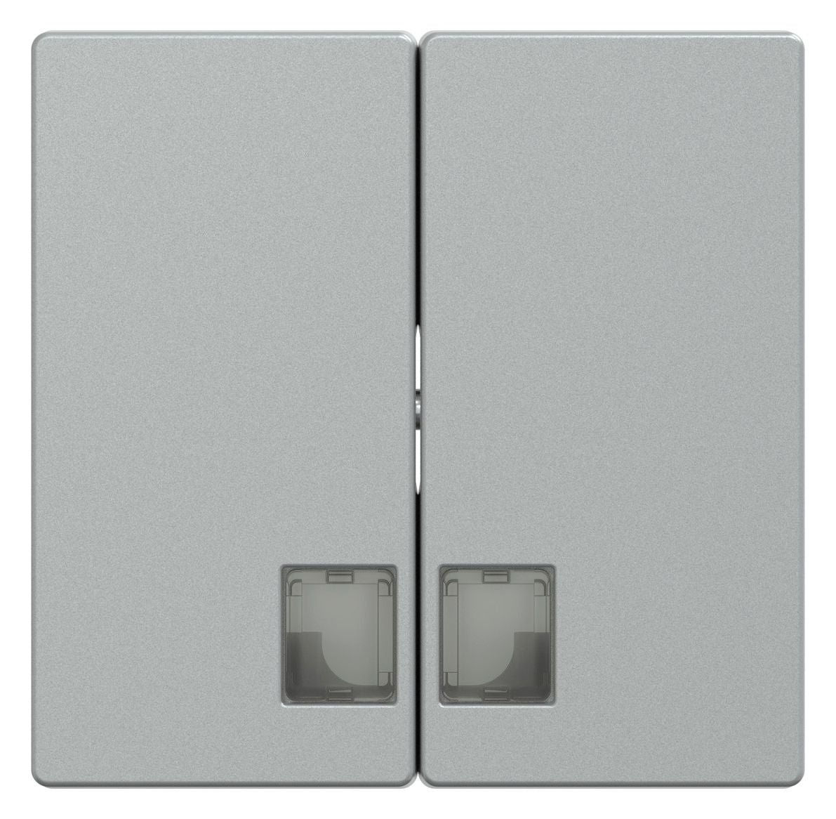 Mert 437560 Wippe f.Serienschalter m.Fenster aluminium M-PLAN