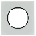 Berker 10112609 Rahmen 1fach flach R.8 Glas polarweiß