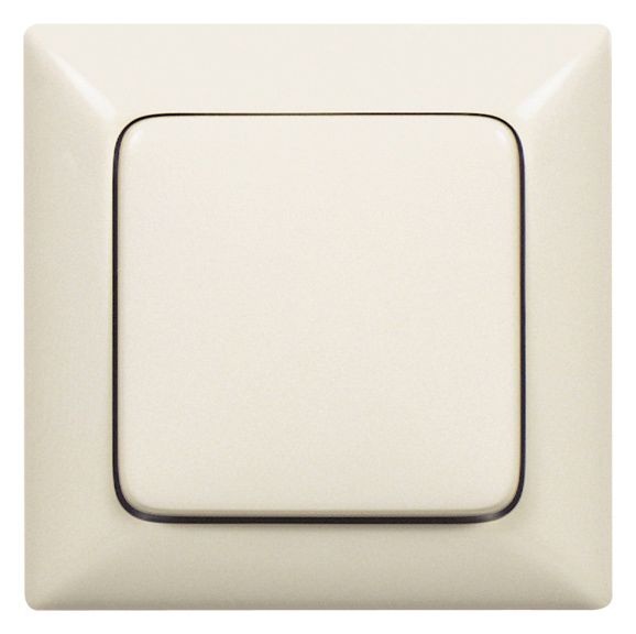 Legrand 776110 Wippe Aus/Wechselschalter volle Platte Creo mandelweiß