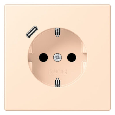 Jung LC1520-18C238 SCHUKO-Steckd.m.USB Typ C LC32123