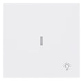 BJ 1789 LI-44G Wippe m.Symbol "Licht" m. transparenter Kalotte