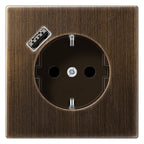 Jung ME1520-18AAT SCHUKO-Steckdose m.USB Typ A