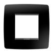 GEWISS GW16122TN Abdeckrahmen ONE International 2M Tonerschwarz