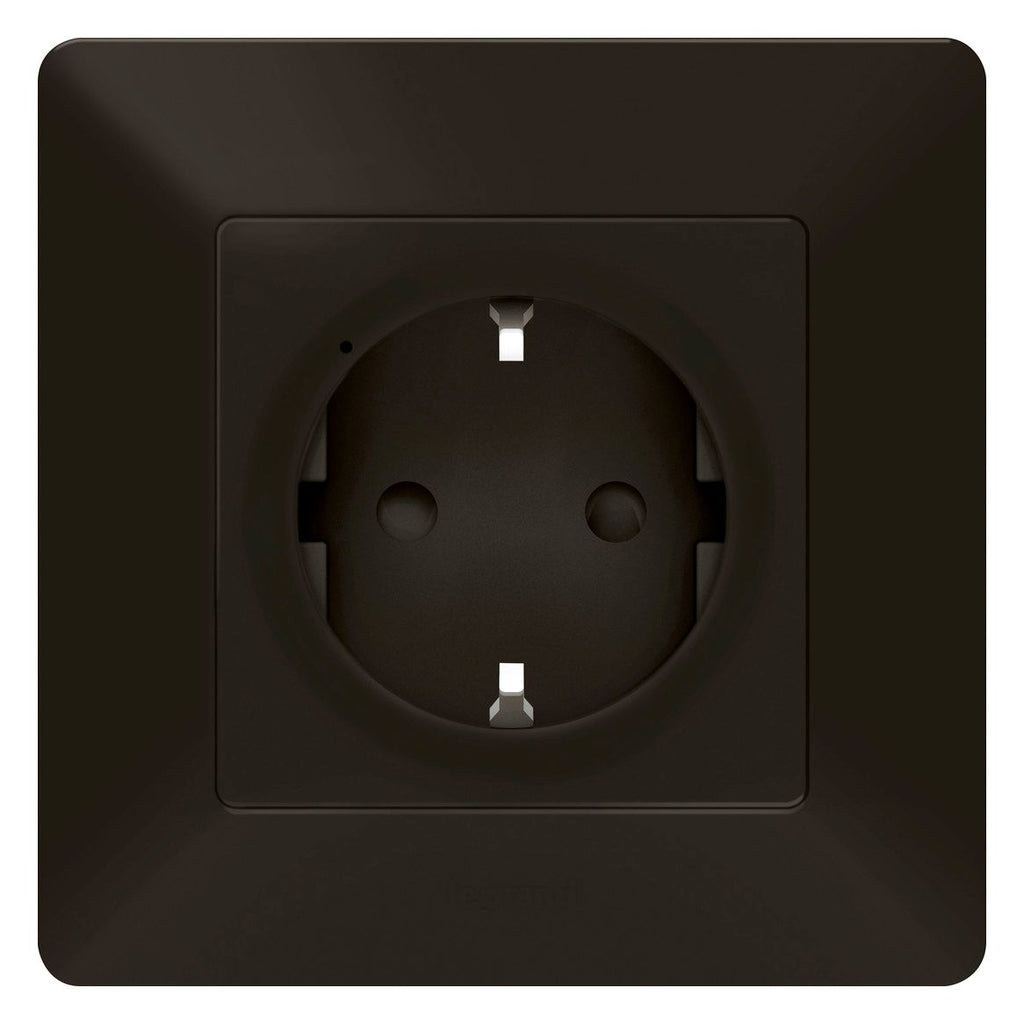 Legrand 756394 Schuko Steckdose Valena Life with Netatmo schwarz