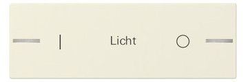 GIRA 862301 Wippe Wippenset 3f indiv.Tastsens.4.55 Cremeweiß