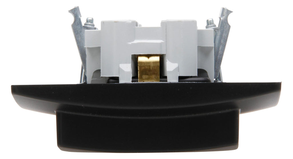 Kopp 920950089 PARIS Schuko Steckdose 2f m.erhöhtem Ber.schutz schwarz matt