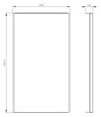 Siemens 8GK9913-0KK40 Blendrahmen f.vertieften Holmeinbau H1800 B1000mm