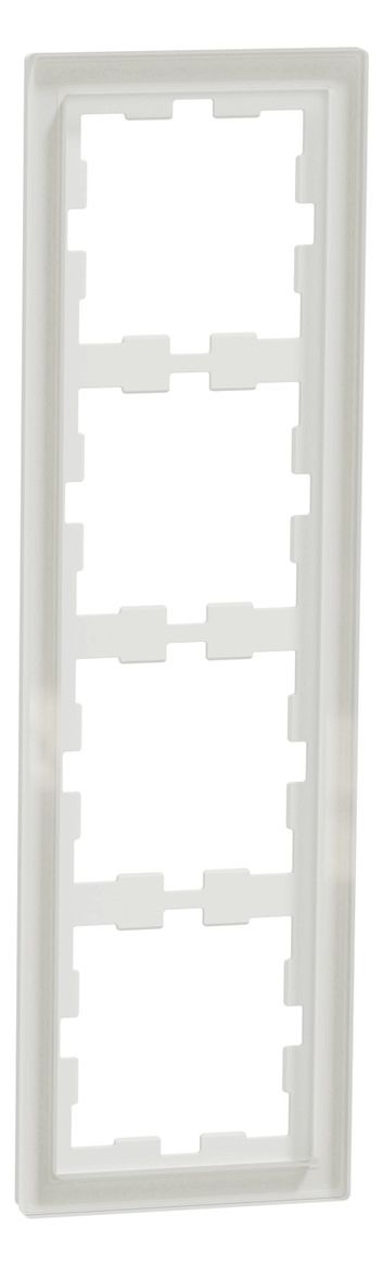 Mert MEG 4040-6520 D-Life Glas Rahmen 4fach Kristallweiß