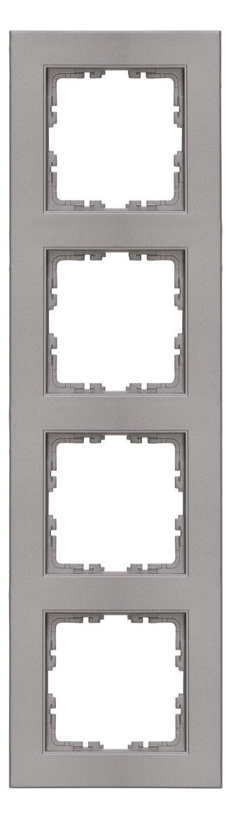 Kopp 402847003 HK07 Abdeckrahmen 4f stahl