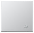 Jung AL2990KP Wippe geprägtes Symbol Klingel LS Aluminium