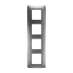 GEWISS GW16129VT Abdeckrahmen ONE International 2+2+2+2M vert. Titan