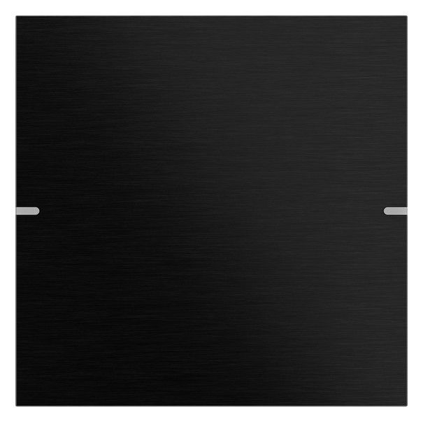 GIRA 5021126 Wippenset 1fach Tastsensor4 TS4 Aluminium Schwarz (eloxiert)