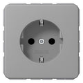 Jung CD1520BFGR SCHUKO Steckdose bruchsicher grau