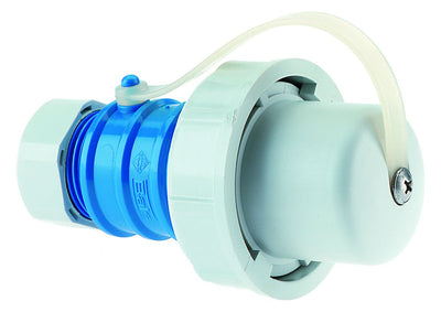 Bals 736 Schuko-Stecker 16A 3p IP67 blau belg./franz.