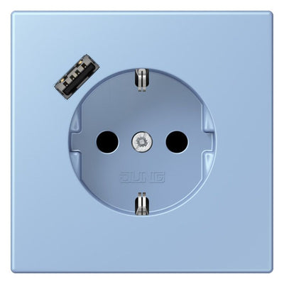 Jung LC1520-18A207 SCHUKO-Steckd.m.USB Typ A LC32021