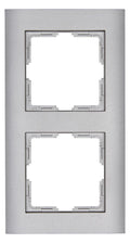 Kopp 402647069 ATHENIS Abdeckrahmen 2f stahl