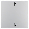 Berker 16201414 Wippe m.Aufdruck Symbol Pfeile B.7 alu matt