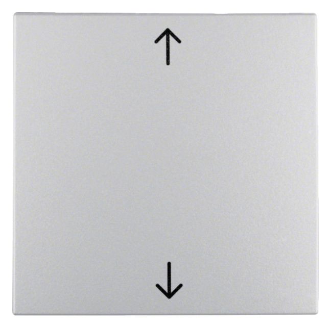 Berker 16201414 Wippe m.Aufdruck Symbol Pfeile B.7 alu matt