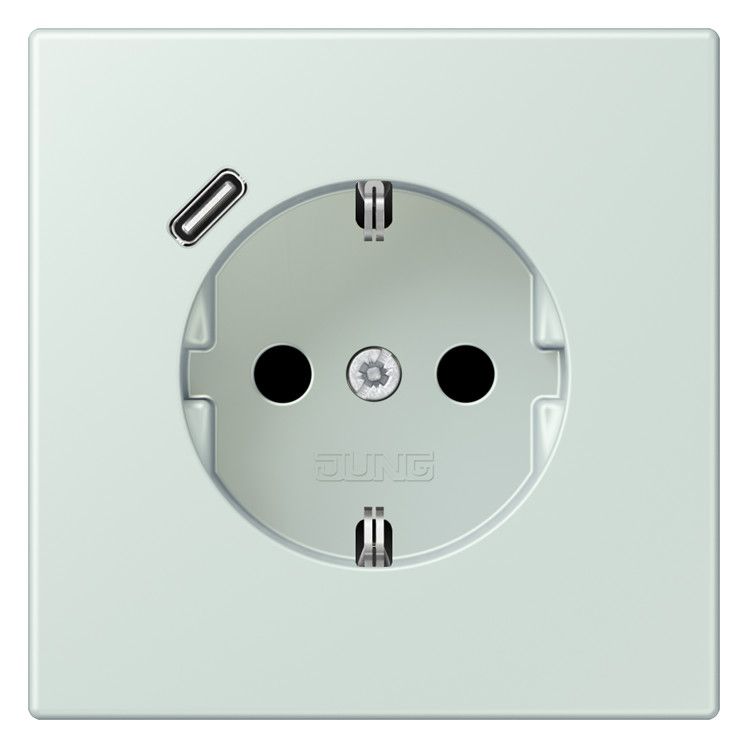 Jung LC1520-18C215 SCHUKO-Steckd.m.USB Typ C LC32034
