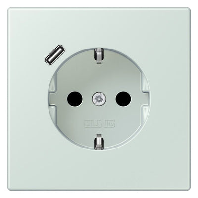 Jung LC1520-18C215 SCHUKO-Steckd.m.USB Typ C LC32034