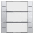 GIRA 577326 Wippenset 3f BSF Tastsensor4 System 55 Klar/Farbe Alu