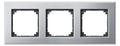 Mert 475360 M-PLAN-Metallrahmen 3fach Platinsilber