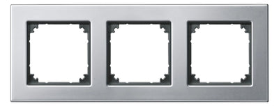 Mert 475360 M-PLAN-Metallrahmen 3fach Platinsilber