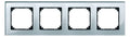 Mert 489460 M-PLAN-Echtglasrahmen 4f Diamantsilber