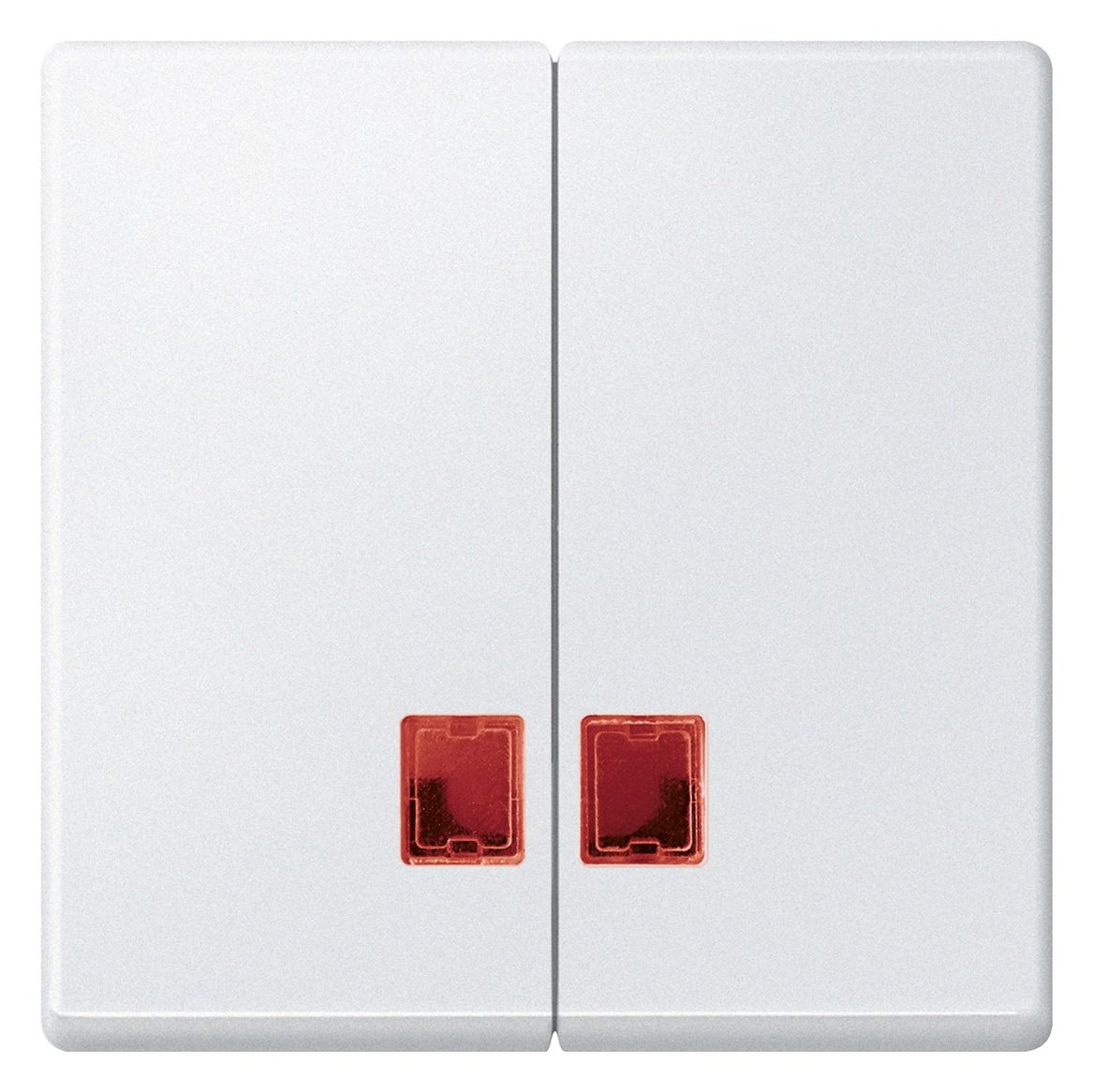 Mert MEG 3456-0419 Doppelwippe m.rotem Fenster polarweiß System M