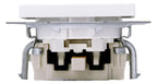 Kopp 948613001 HK07 Steckdose o.Schuko erh.Ber.schutz arktisweiß