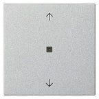 GIRA 538826 Wippe 1fach Pfeile KF System 55 Farbe Alu