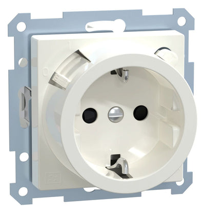 Mert 233819 FI-SCHUKO-Steckdose BRS polarweiß glänzend System M