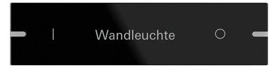 GIRA 832405 Wippe indiv. Tastsensor4 4fach TS4 Glas Schwarz