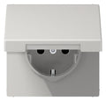 Jung LS1521KLLG SCHUKO Steckd.m.Klappd.