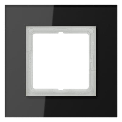 Jung LSP981GLSW Glasrahmen 1fach LS plus schwarz