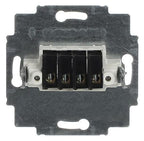 BJ 0248/05-101 Lautsprecher- Anschlussdose 2f schwarz