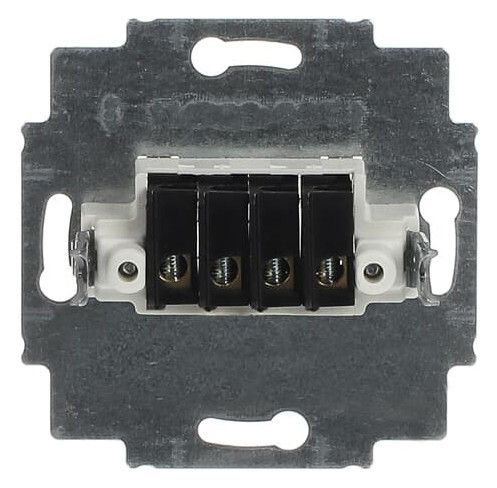 BJ 0248/05-101 Lautsprecher- Anschlussdose 2f schwarz