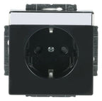 BJ 20 EUCNB-885 SCHUKO Steckdosen Einsatz schwarz matt future linear