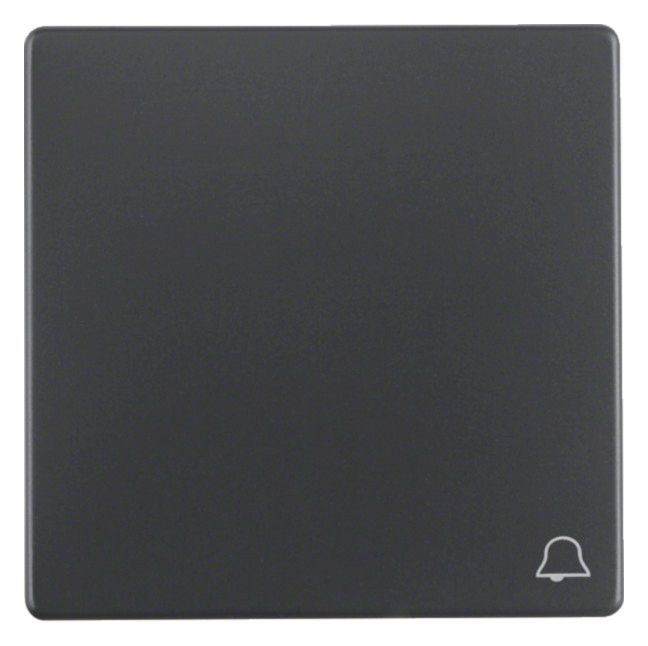 Berker 16206056 Wippe m.Aufdruck Symbol Klingel Q.1/Q.3 anthrazit samt