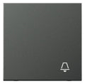 Jung AL2990KAN Wippe Symbol Klingel LS Aluminium anthrazit