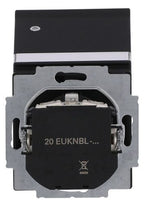 BJ 20 EUKNBL-885 SCHUKO Steckdosen-Einsatz schwarz matt future