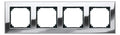 Mert 475439 M-PLAN-Metallrahmen 4fach Chrom
